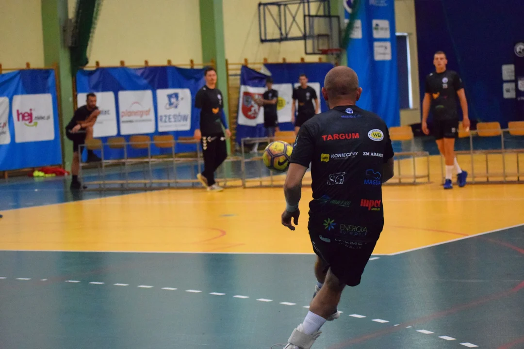 Handball Stal Mielec na treningu