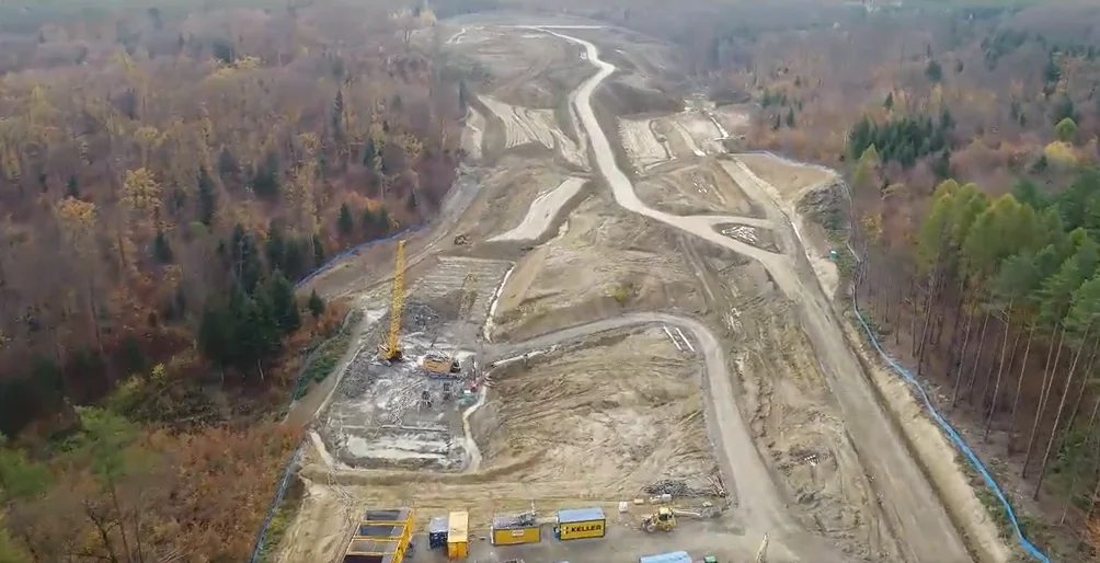 W tym miejscu pracował będzie olbrzymi "kret" - Tunnel Borning Machine