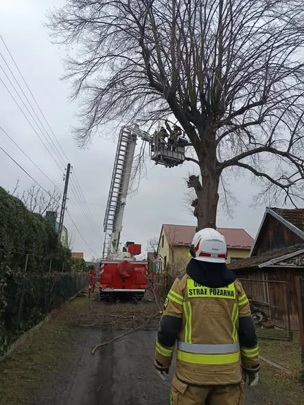 Interwencja straży pożarnej