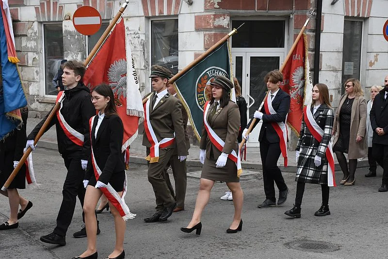 Uroczystość 3 Maja w Lesku