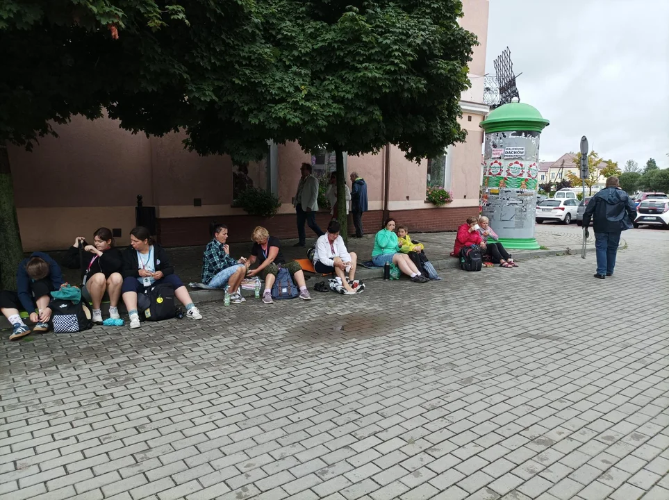 Pielgrzymi z Rzeszowa w Radomyślu Wielkim