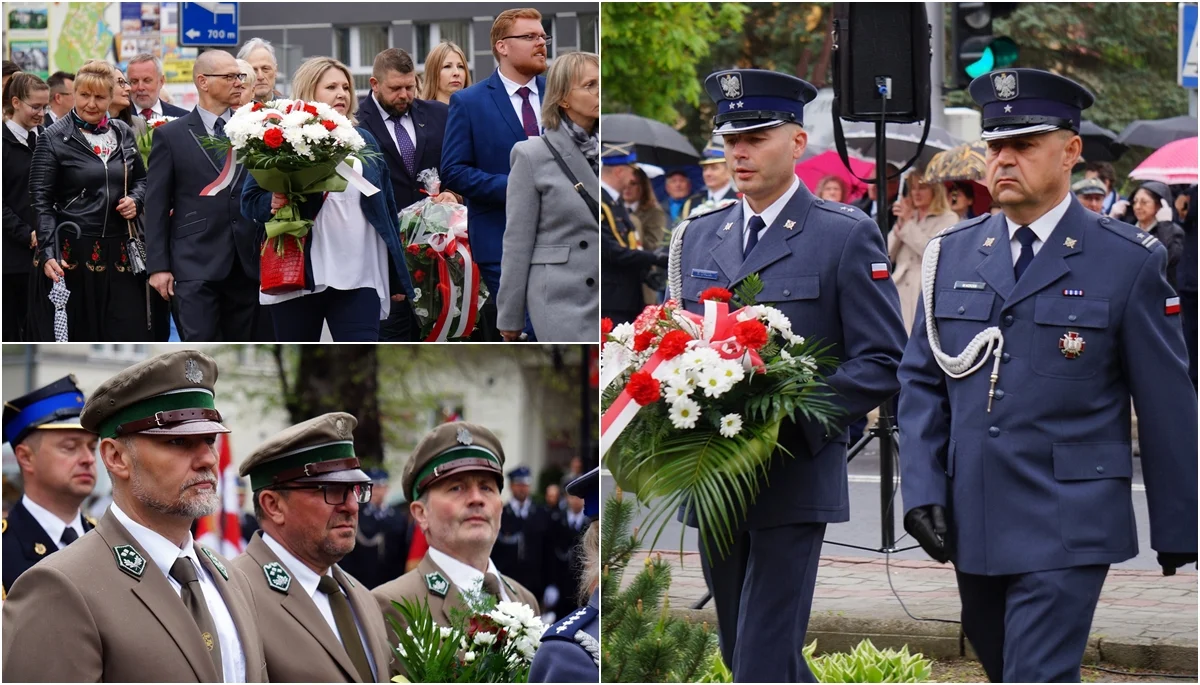 "To święto, które umożliwia celebrację polskiej państwowości". Obchody rocznicowe Konstytucji 3 maja w Lesku [ZDJĘCIA] - Zdjęcie główne