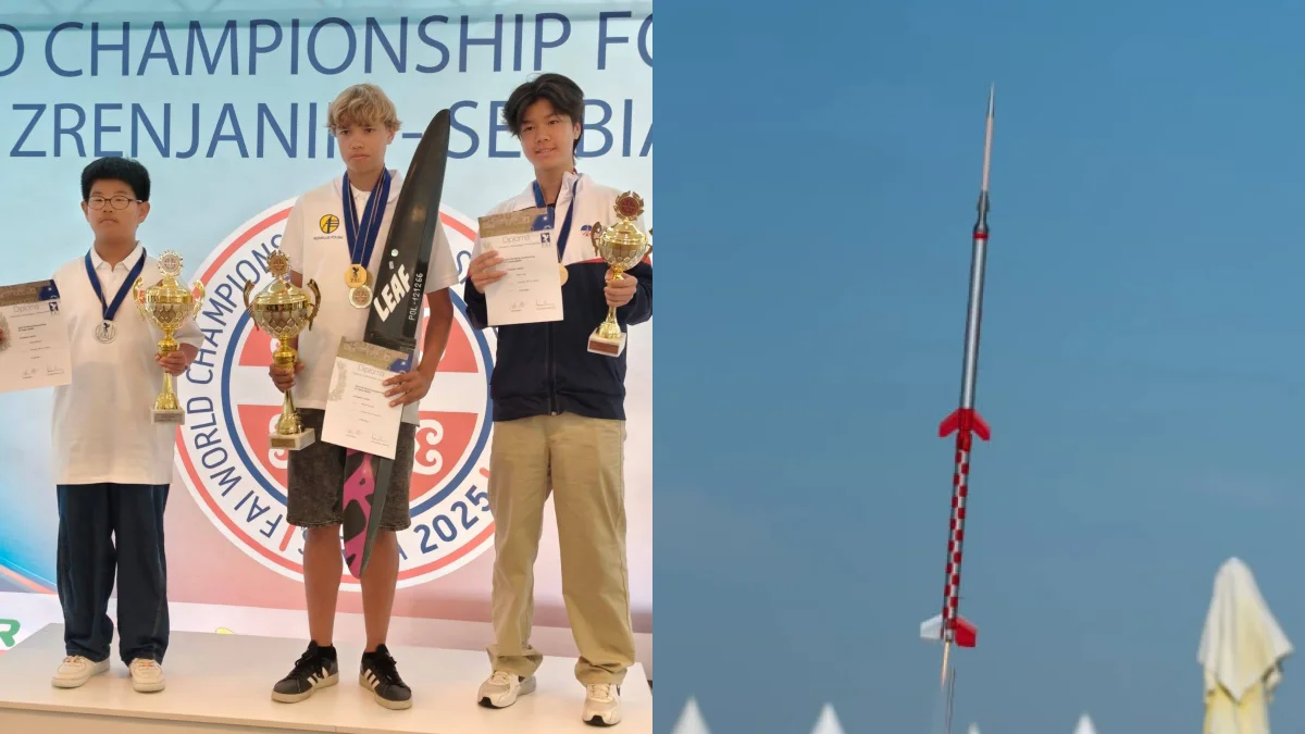 Mielecki mistrz świata w modelarstwie kosmicznym