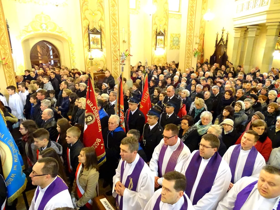 Pogrzeb księdza Marka Tutro w 2017 roku