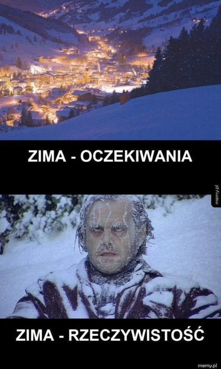 Memy na zimę