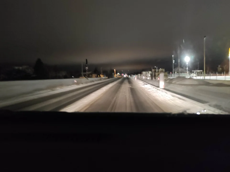 Atak zimy na Podkarpaciu