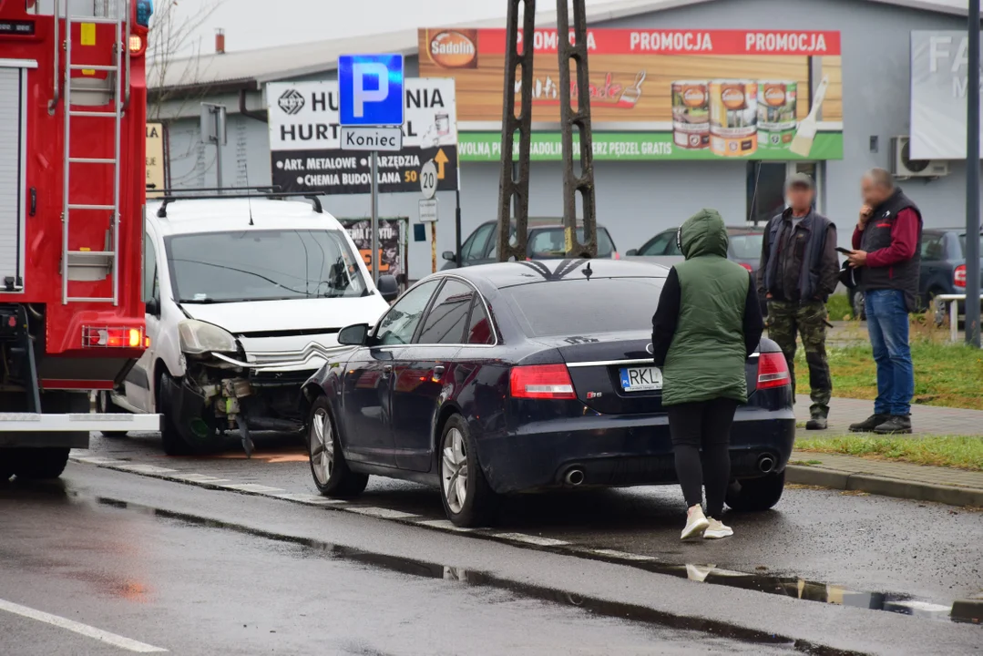 Kolizja koło McDonald's w Kolbuszowej