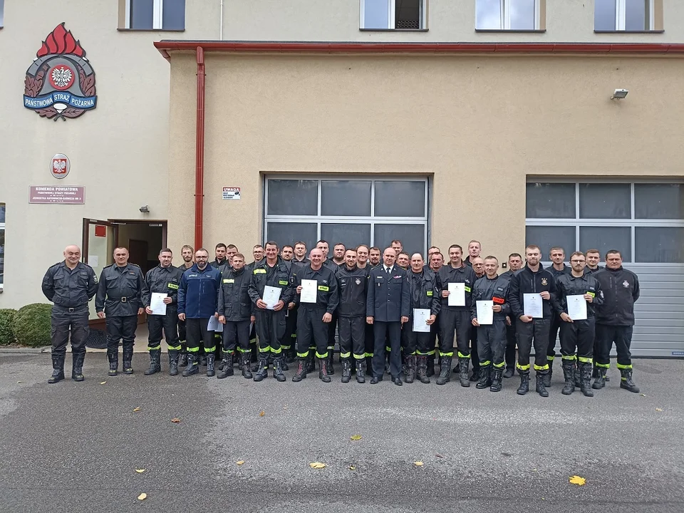 Zakończenie wrześniowych szkoleń strażaków OSP [ZDJĘCIA] - Zdjęcie główne