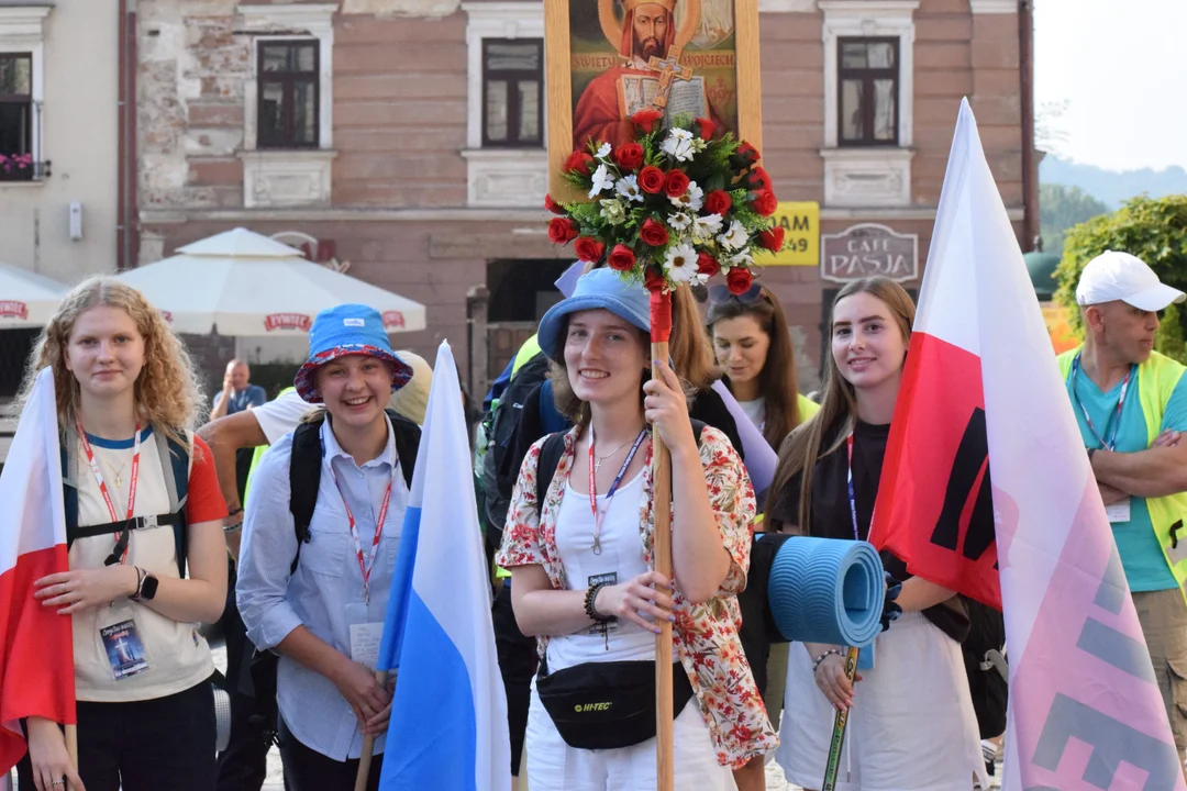 Wyjście Pielgrzymki z Tarnowa