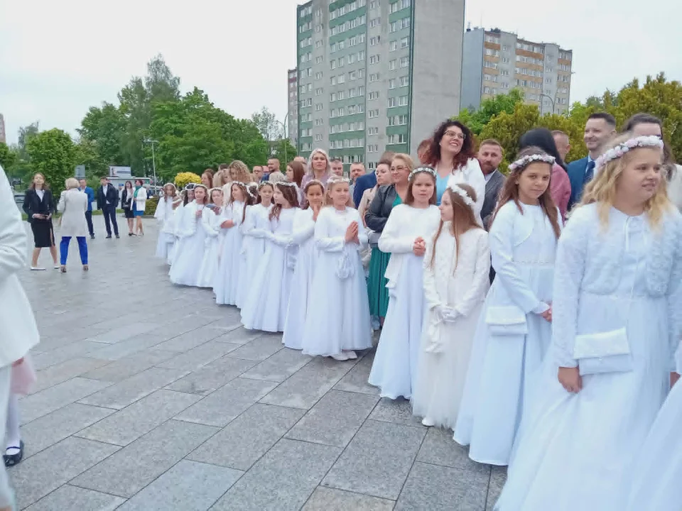 Pierwsza Komunia św. w parafii Ducha św.
