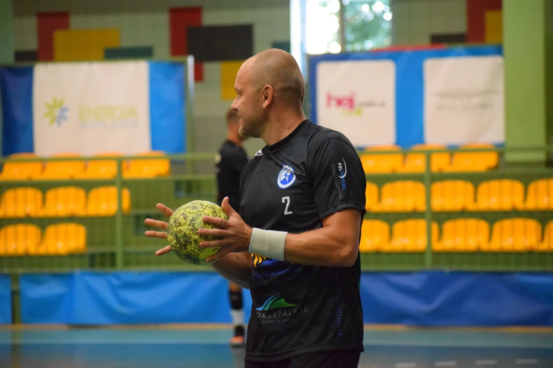 Handball Stal Mielec na treningu