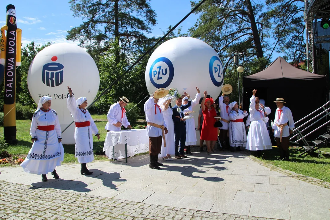 KGW Wola Raniżowska i KGW Mazury na festiwalu w Stalowej Woli