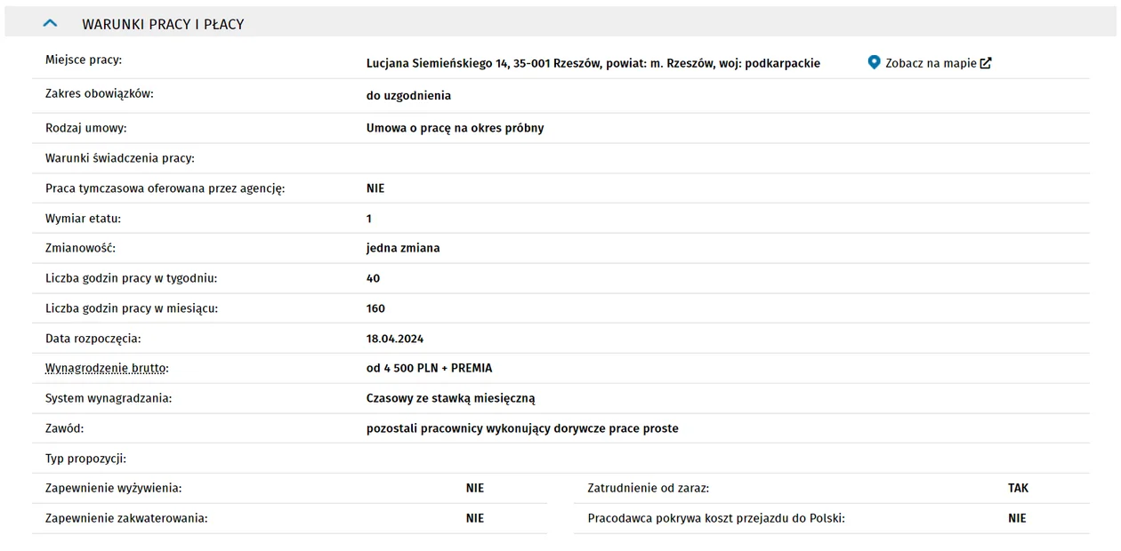 Oferta pracy: PRACOWNIK OGÓLNOBUDOWLANY (DO PRODUKCJI KRUSZYWA) Z MOŻLIWOŚCIĄ PRZYUCZENIA OBSŁUGI MASZYN KRUSZĄCO SIEJĄCYCH