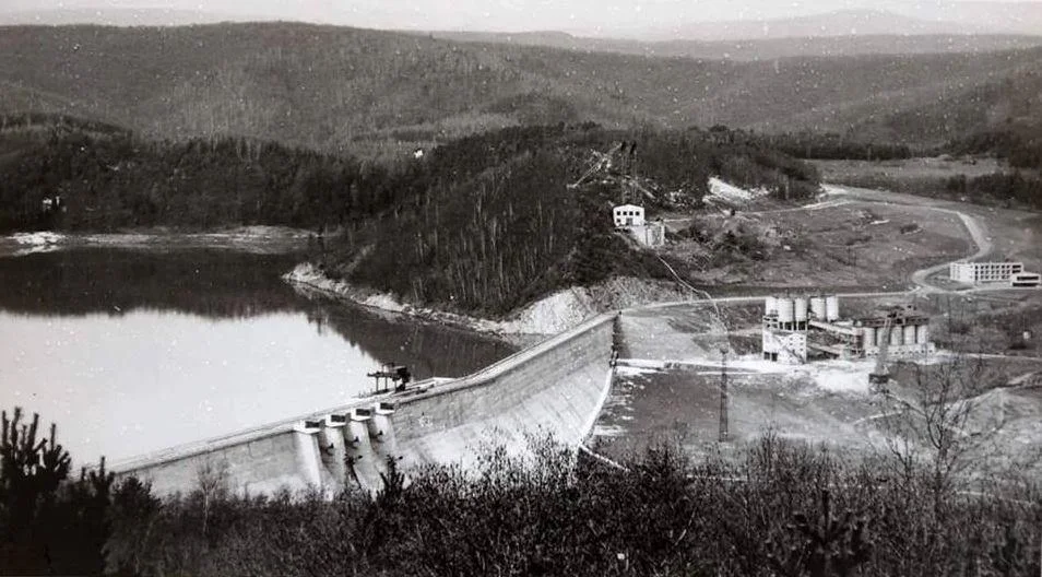 Zapora Wodna w Solinie - archiwalne zdjęcia