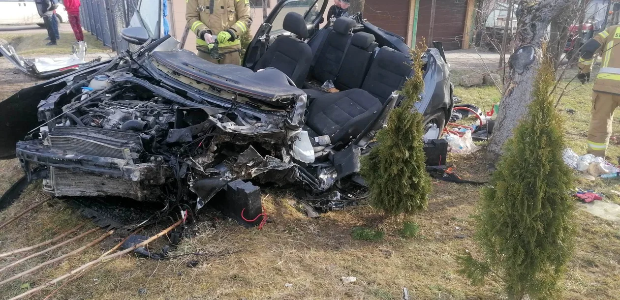 Makabrycznie wyglądający wypadek w Czaszynie. Zobacz nagranie i zdjęcia