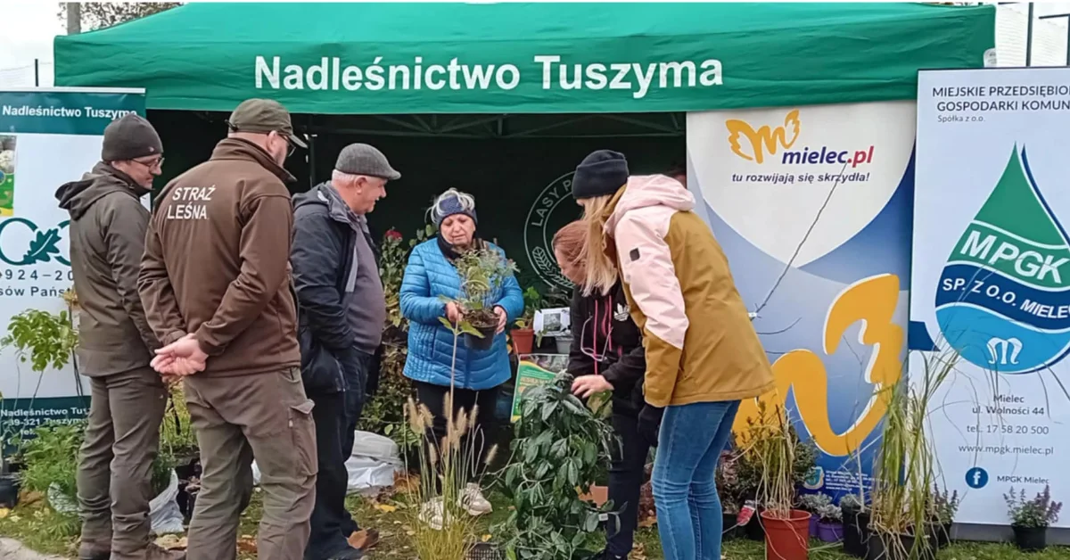 Wymiana roślin w Mielcu