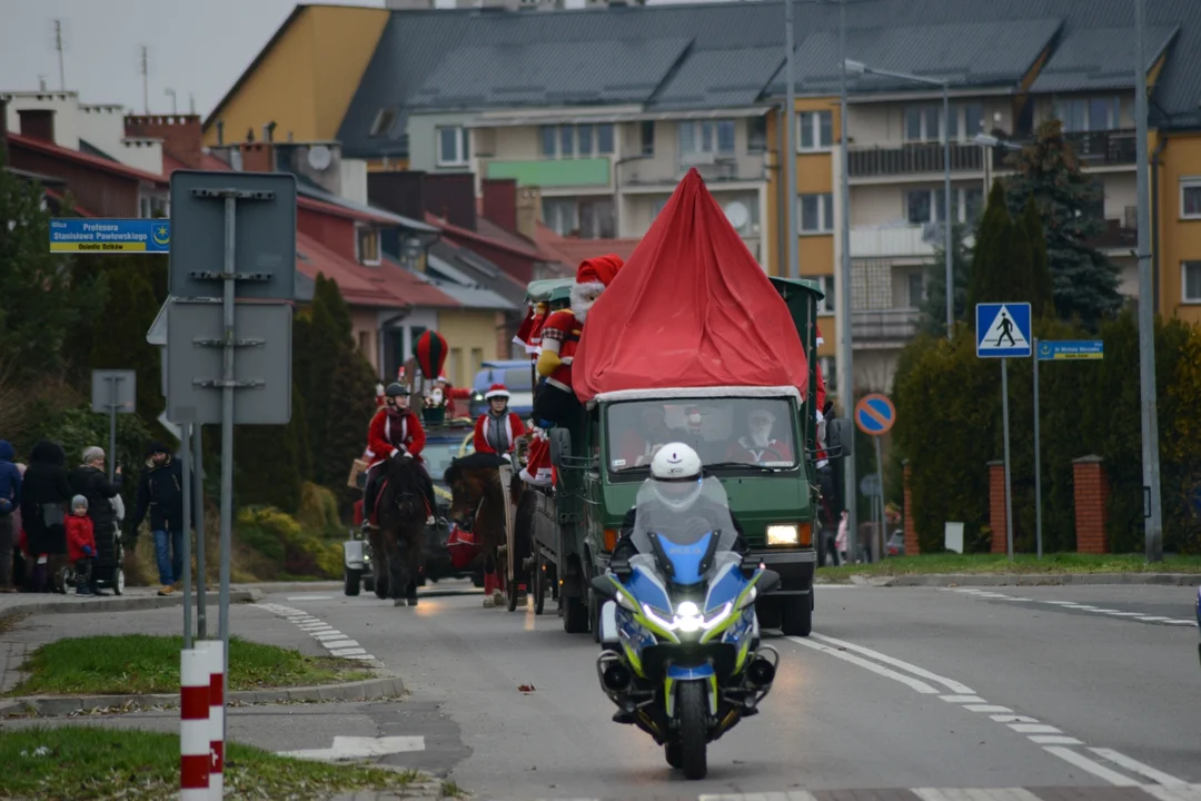 Parada Mikołajów w Tarnobrzegu