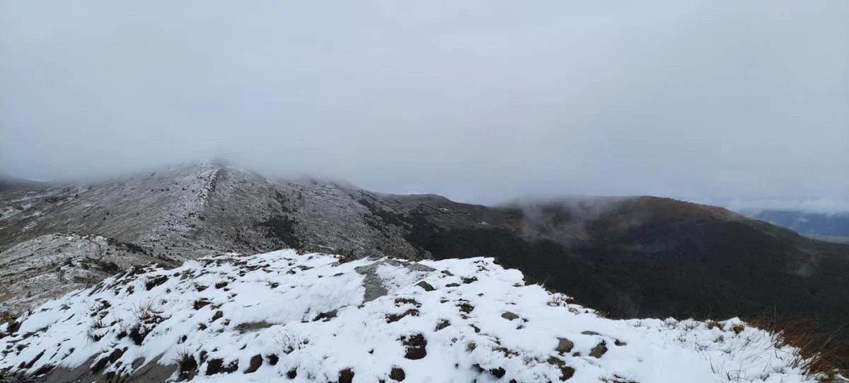 Pierwszy śnieg w Bieszczadach