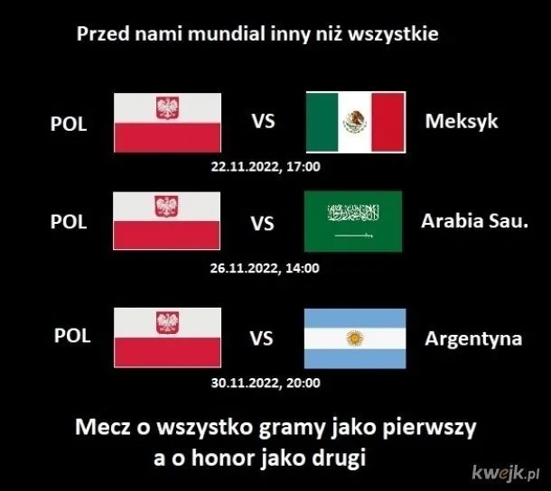 Memy po meczu Polska - Meksyk