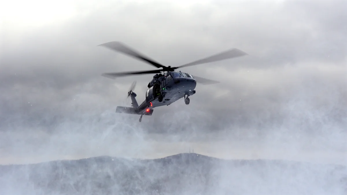 Black Hawk nad Bieszczadami