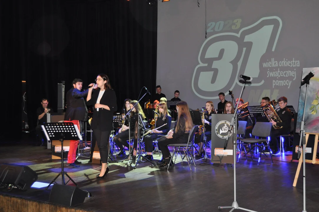 Koncert Młodzieżowej Orkiestry Gminy Przecław -31 Finał WOŚP