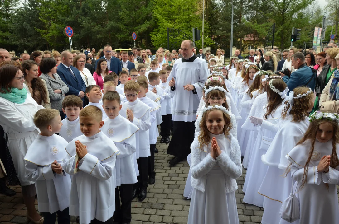 Pierwsza Komunia Święta w Parafii Najświętszego Serca Pana Jezusa w Sanoku