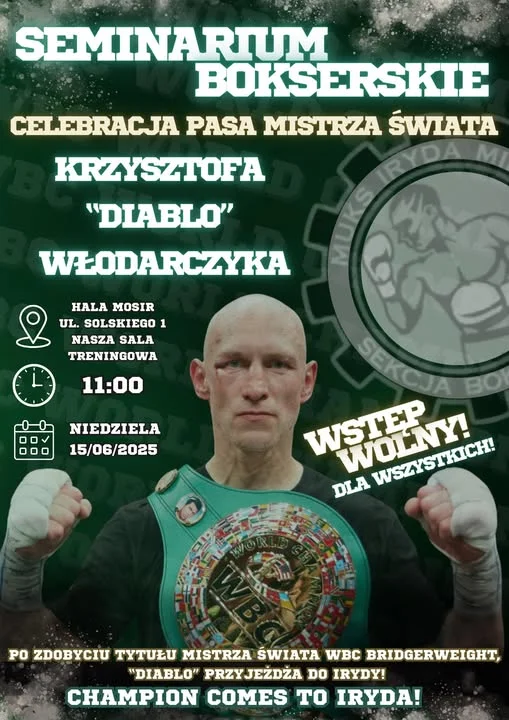 Idol na treningach IRYDY