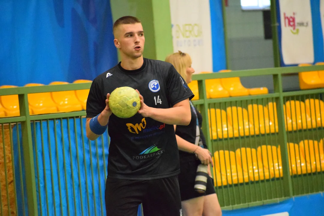 Handball Stal Mielec na treningu