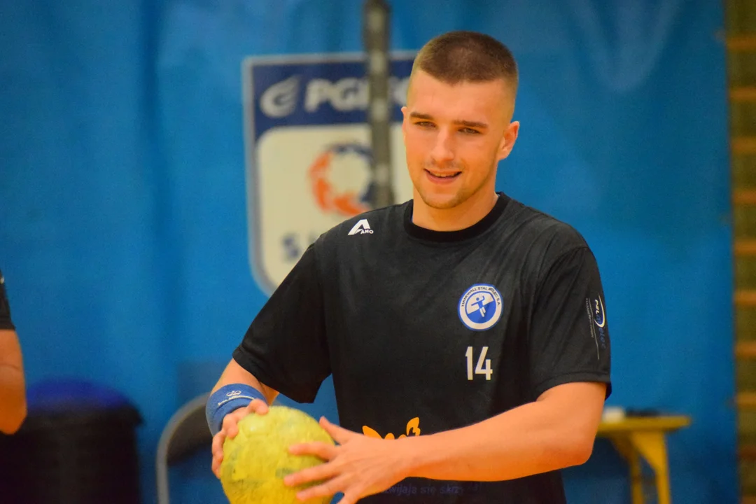 Handball Stal Mielec na treningu