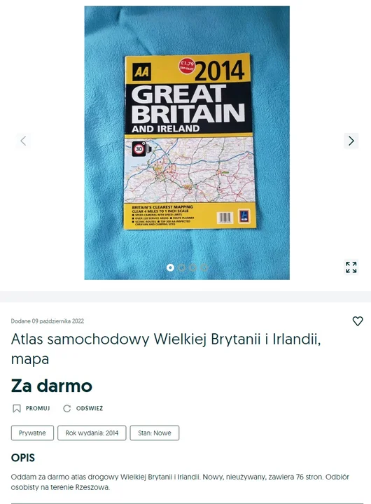 Te przedmioty rzeszowianie oddadzą za darmo. Przegląd ogłoszeń z OLX