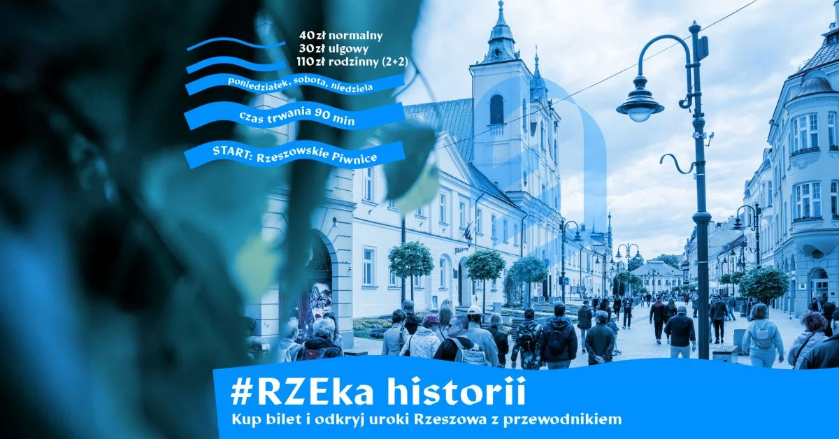 #RZeka Historii, zwiedzanie miasta z przewodnikiem