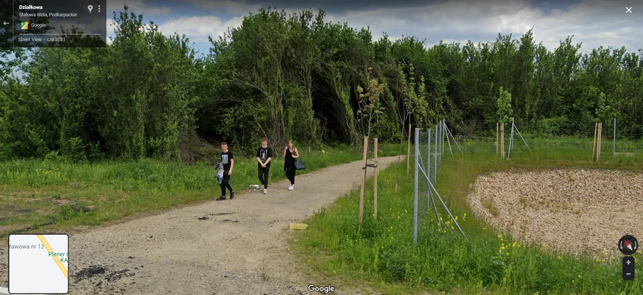 Google Street View 2021 - zdjęcia ze Stalowej Woli, Tarnobrzega i Grębowa