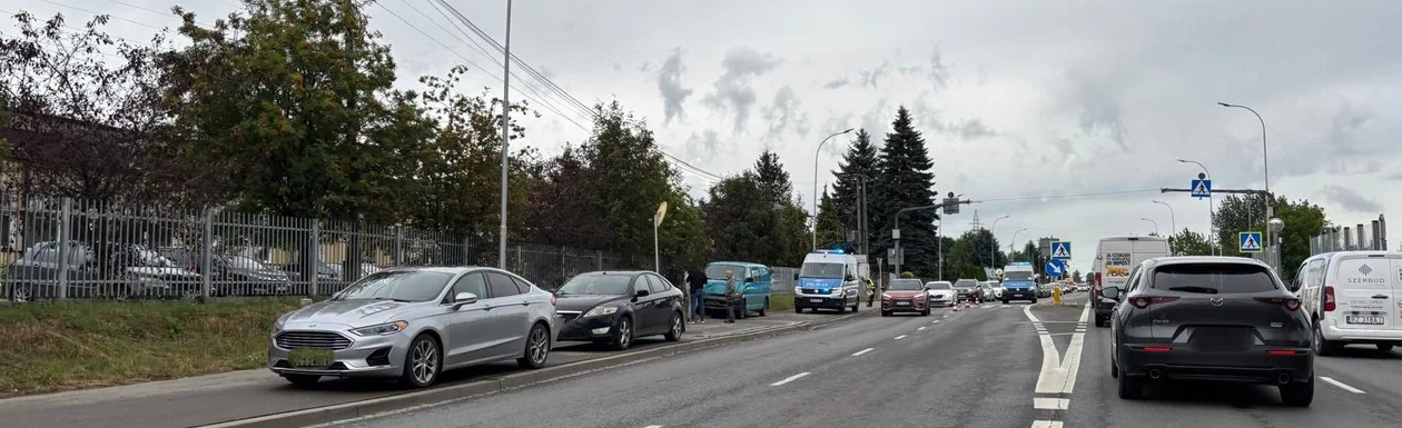 Wypadek na Sikorskiego w Rzeszowie