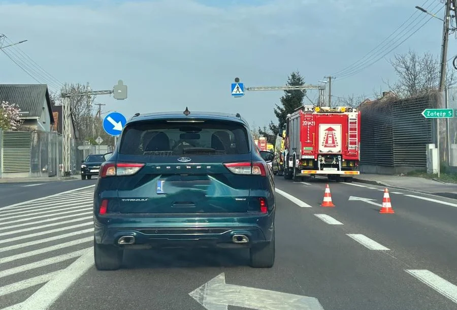 Wypadek na DK94 pod Rzeszowem