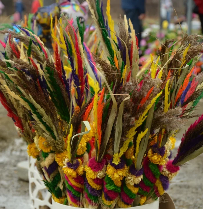 Bazar nad Sanem przed Wielkanocą