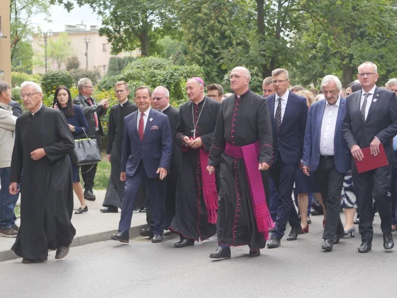 Odsłonięcie pomnika w Mielcu