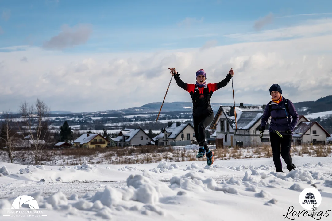 Pogórze Ultra Trail LoveLas Zimą w Wiśniowej