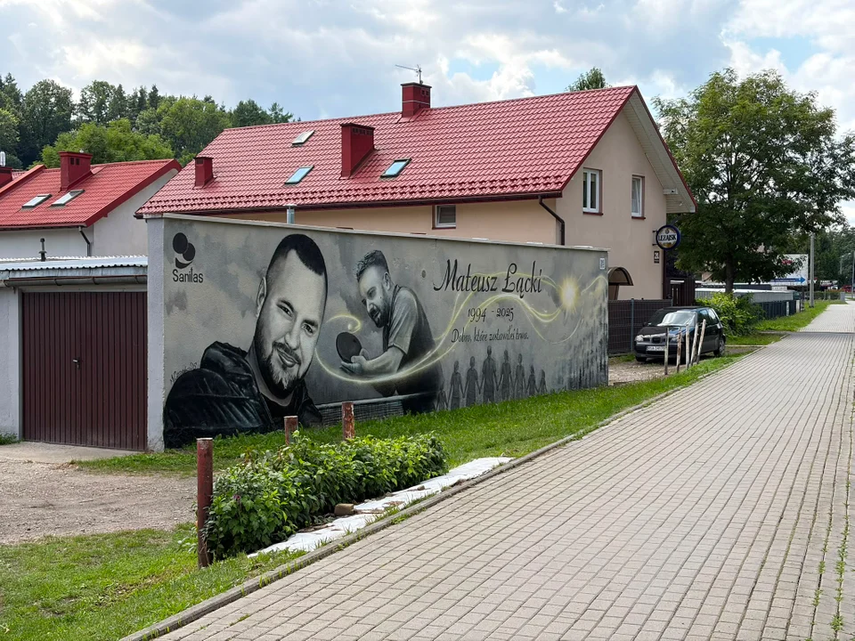 Mural Mateusza Łąckiego