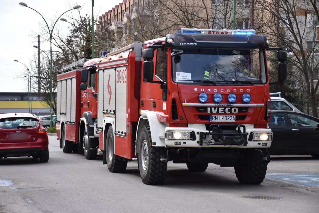 Akcja ratunkowa na Warneńczyka w Mielcu