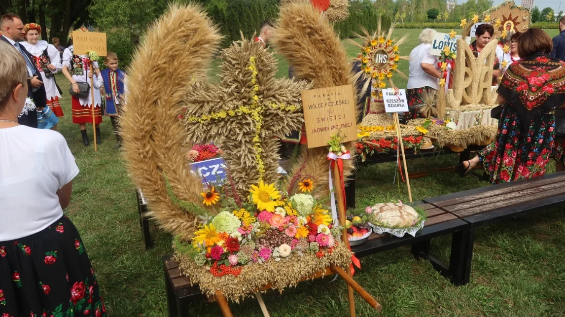 Dożynki diecezjalne w Rzeszowie. Zobacz piękne wieńce [ZDJĘCIA]