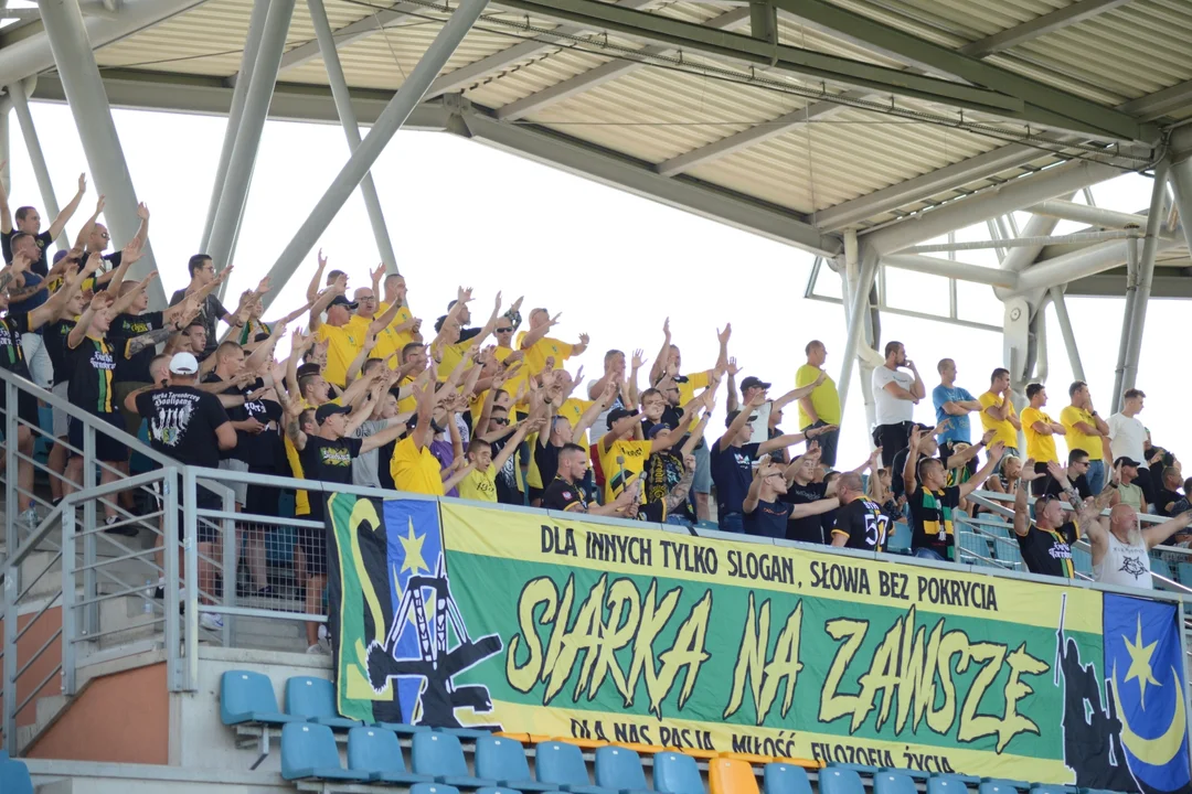 eWinner 2. Liga: Kibice na meczu Siarki Tarnobrzeg - Zagłębie II Lubin