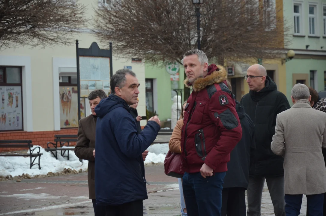 Wigilijne spotkanie na sanockim Rynku