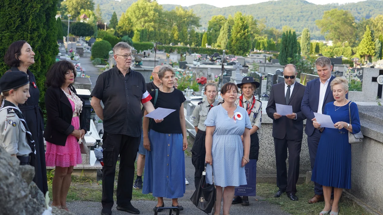 Sanok uczcił 81. rocznicę wybuchu Powstania Warszawskiego