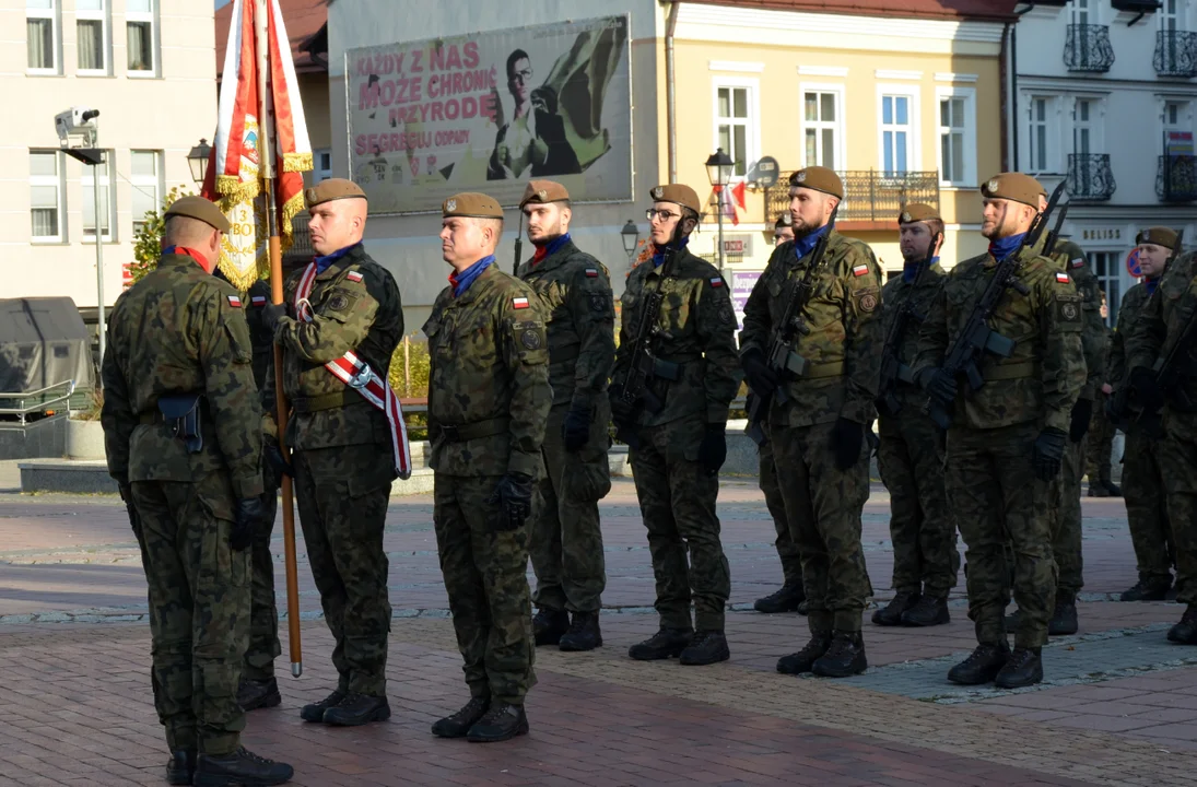 Uroczysta przysięga terytorialsów z Podkarpacia