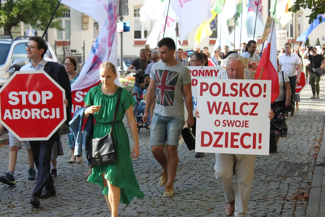 Marsz dla Życia i Rodziny przeszedł ulicami Rzeszowa. "Stop Aborcji", "Brońmy rodziny" [ZDJĘCIA] - Zdjęcie główne