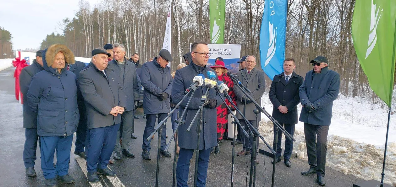 Uroczyste poświęcenie i oddanie do użytku nowego odcinka drogi wojewódzkiej nr 984