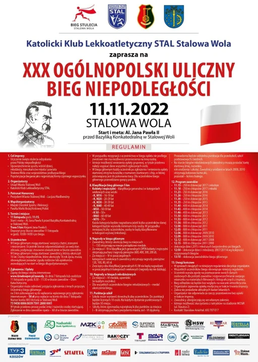 Narodowe Święto Niepodległości. Sprawdź, co będzie się działo na północy Podkarpacia