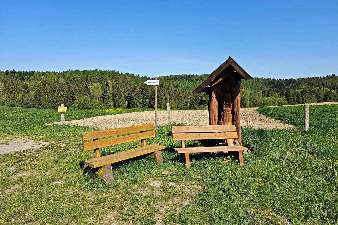 Lutowiska. Na punkcie widokowym