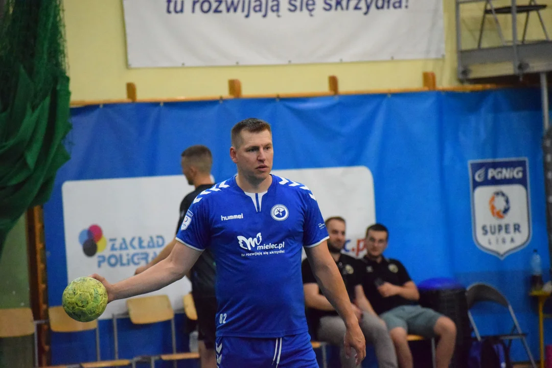 Handball Stal Mielec na treningu