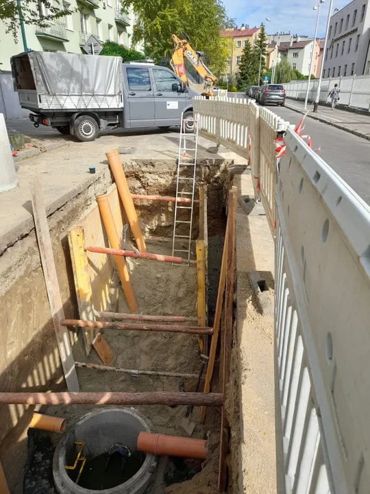 Zmodernizowana kanalizacja na ulicy Leszczyńskiego w Rzeszowie